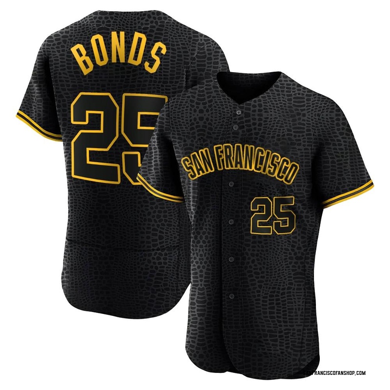 Jersey Ninja - San Francisco Giants Black Barry Bonds Crossover Hockey  Jersey