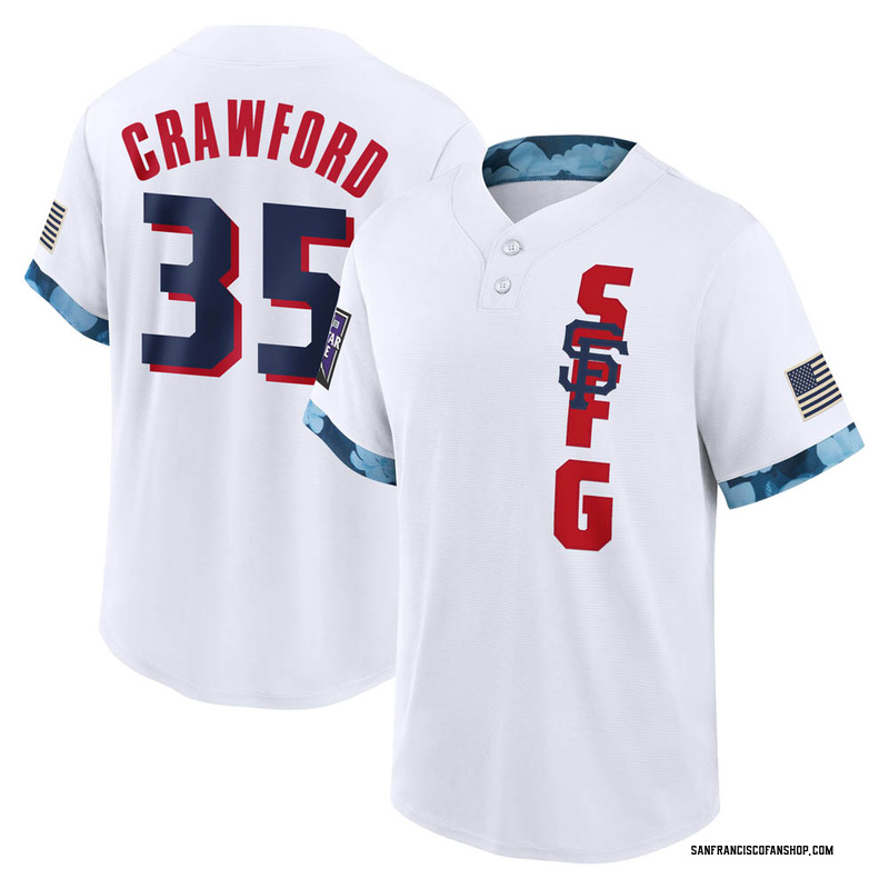 Brandon Crawford Youth San Francisco Giants 2021 All-Star Replica Jersey -  White Game