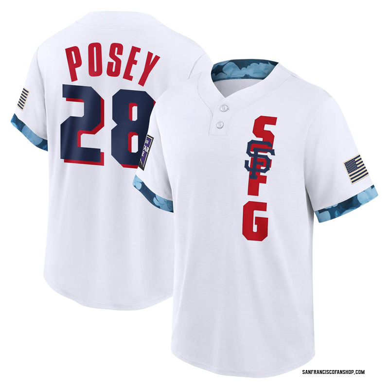 buster posey replica jersey