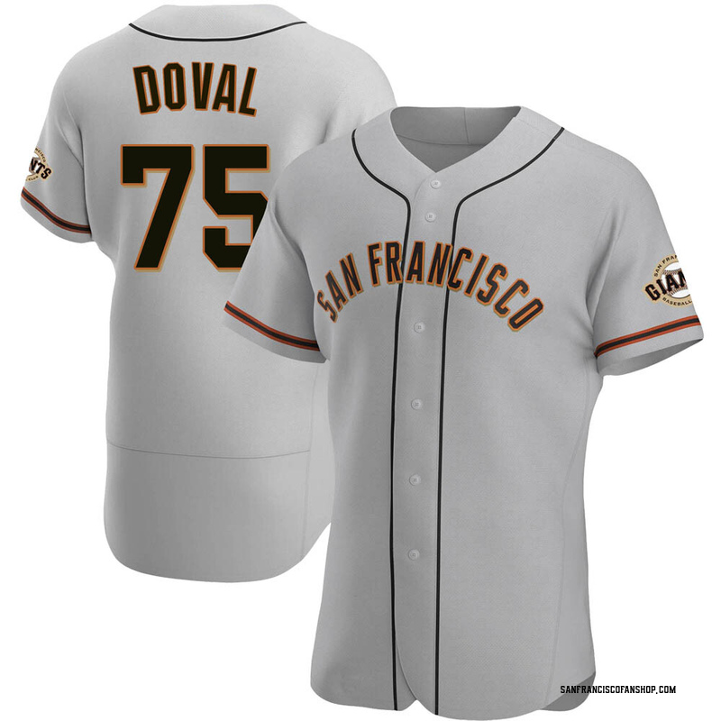 Camilo Doval Men's San Francisco Giants Road Jersey - Gray Authentic