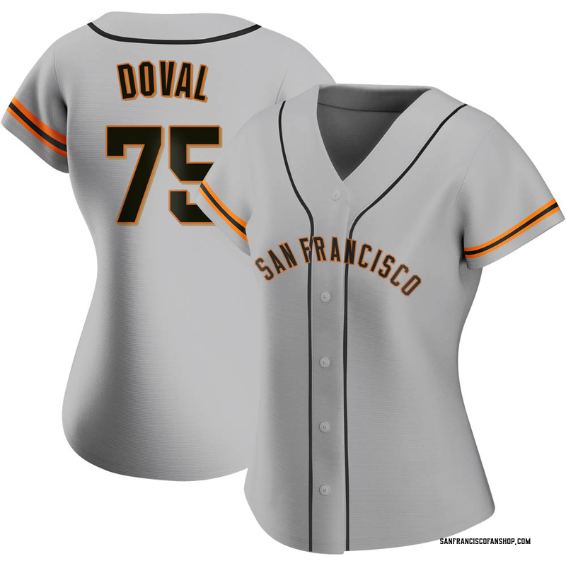 Camilo Doval Women's San Francisco Giants Road Jersey - Gray Authentic