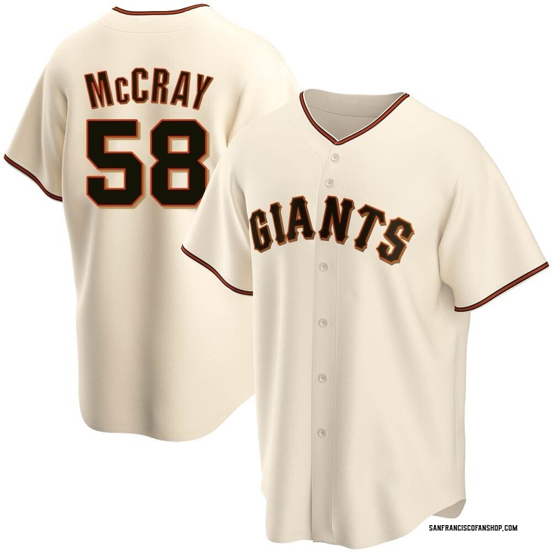 Grant McCray Youth San Francisco Giants Home Jersey - Cream Replica