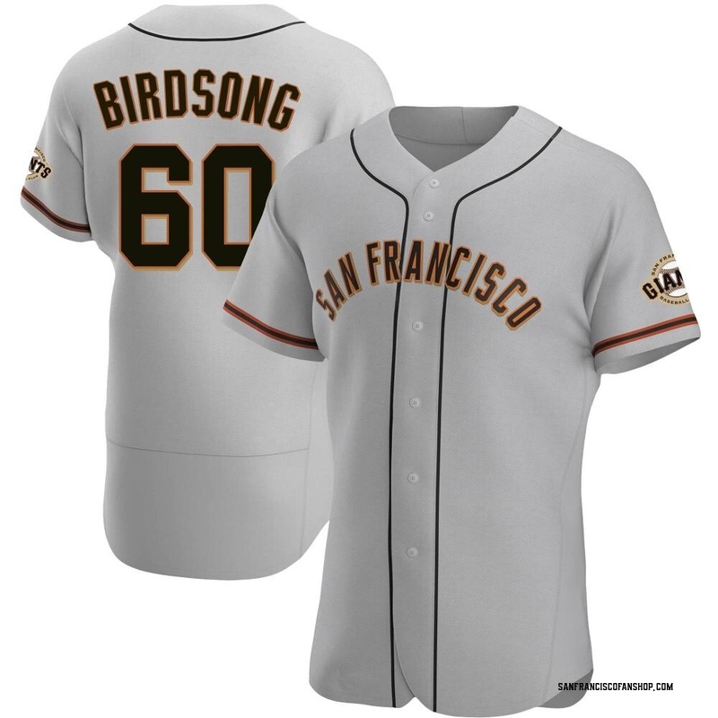 Hayden Birdsong Men's San Francisco Giants Road Jersey - Gray Authentic