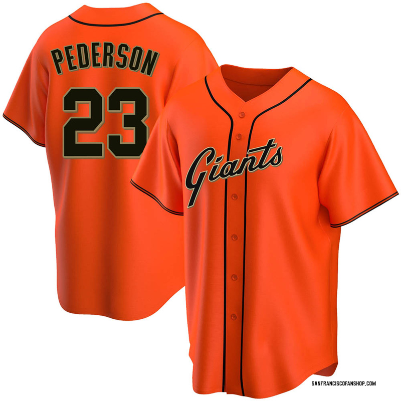 Joc Pederson Men's San Francisco Giants Alternate Jersey - Orange