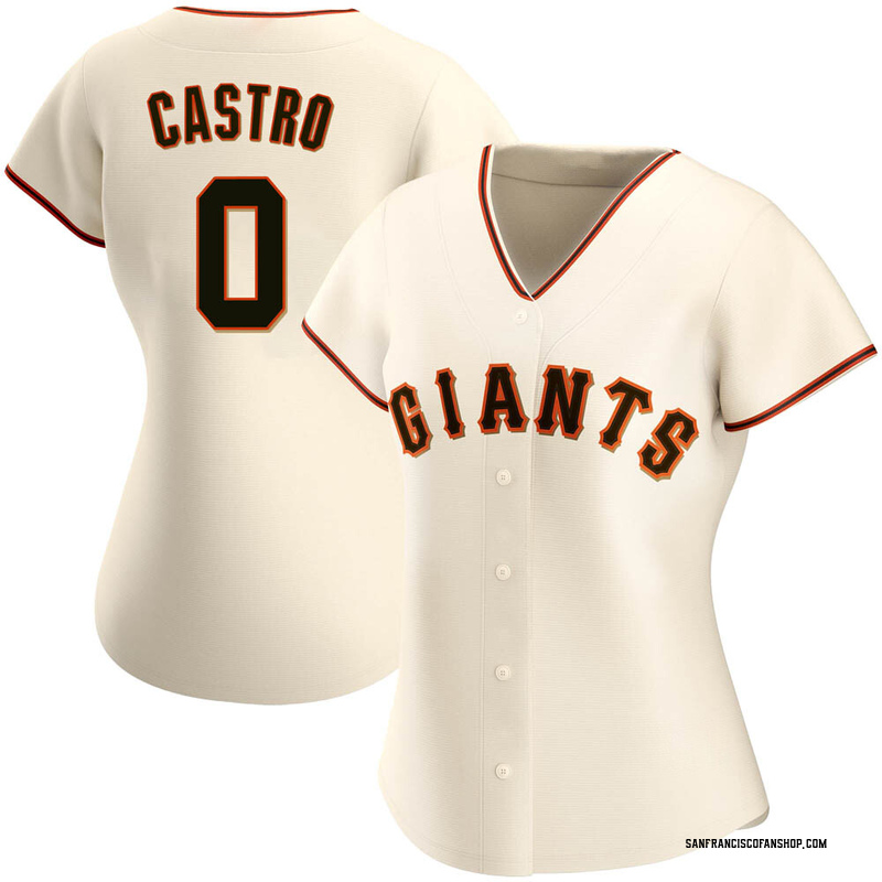 Kevin Castro Women's San Francisco Giants Home Jersey - Cream Authentic