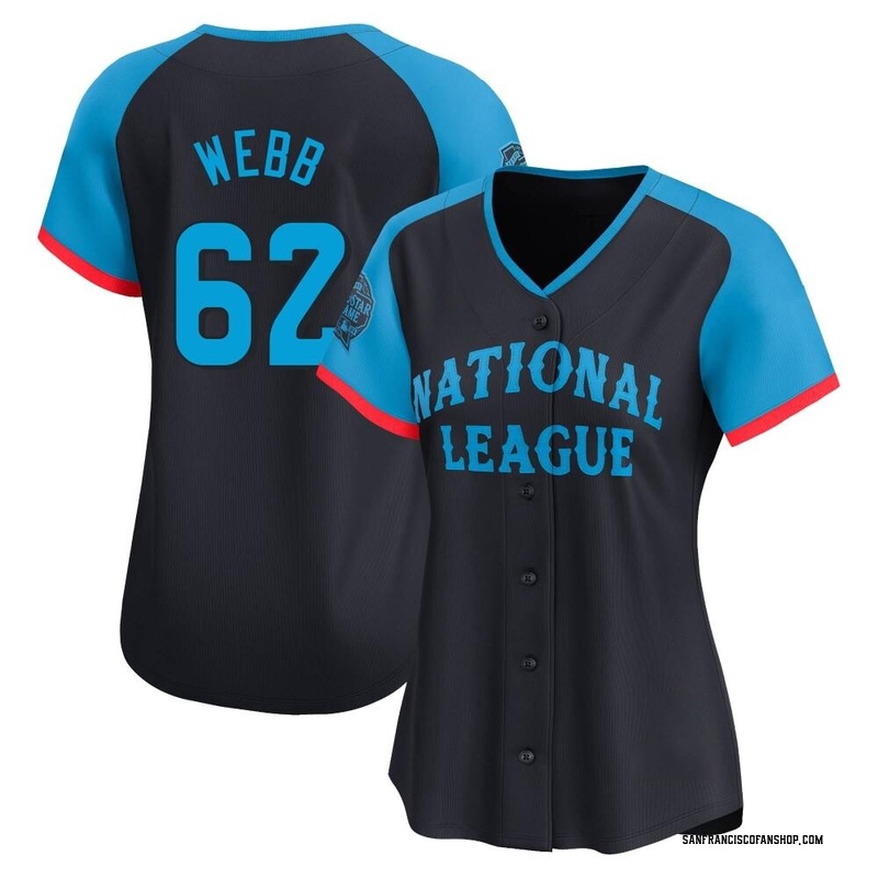 Logan Webb Women's San Francisco Giants National League 2024 All-Star Game Jersey - Navy Limited