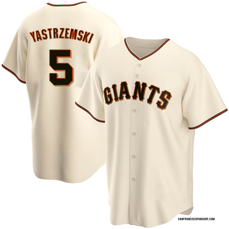 Mike Yastrzemski Youth San Francisco Giants Home Jersey - Cream Replica