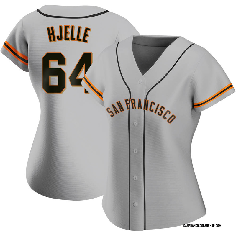 Sean Hjelle Women's San Francisco Giants Road Jersey - Gray Authentic