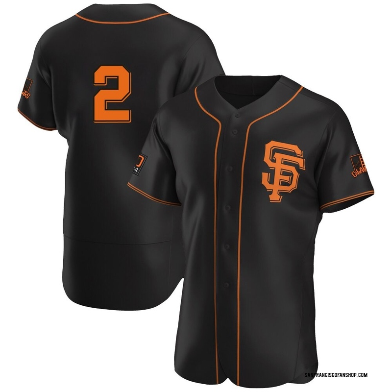 Willy Adames Men's San Francisco Giants Alternate Jersey - Black Authentic