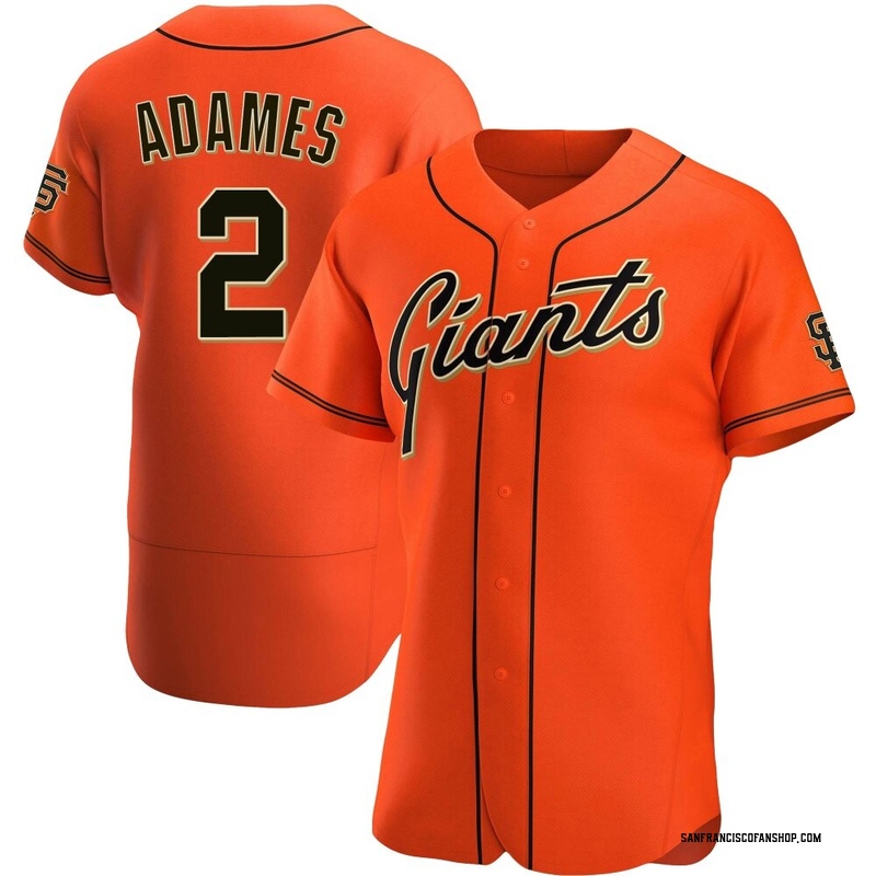 Willy Adames Men's San Francisco Giants Alternate Jersey - Orange Authentic