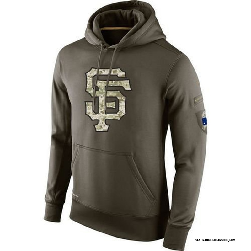 Shop Giants Salute To Service Men's Hoodie